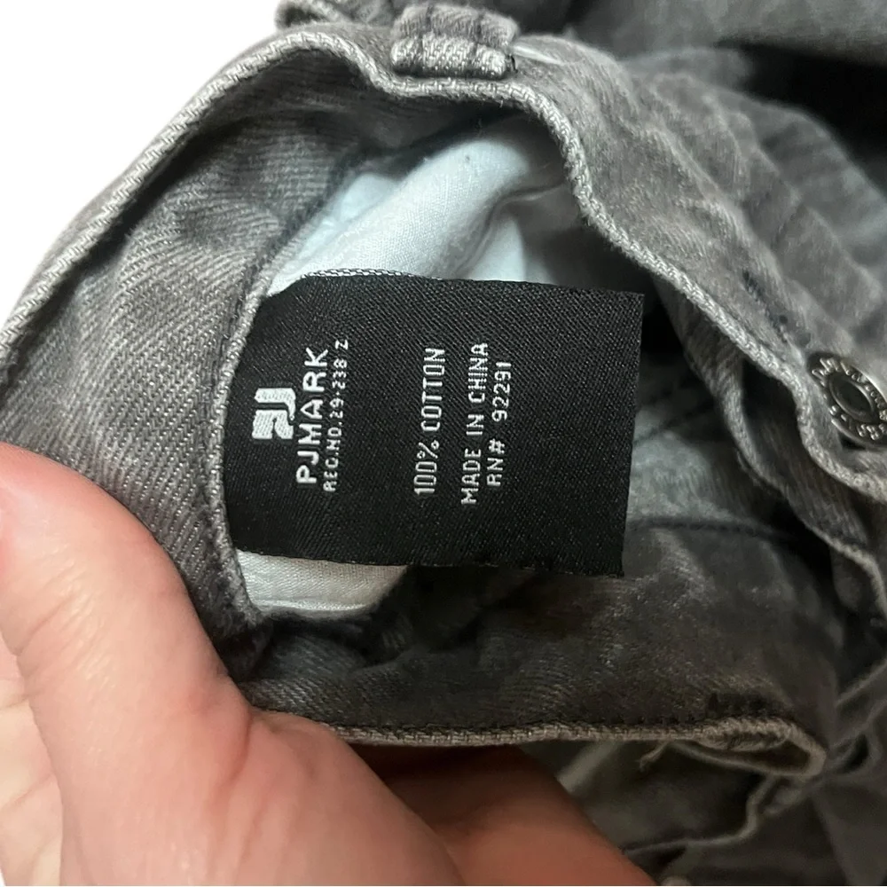 90s PJ MARK Men's Distressed Gray Jeans 42x34